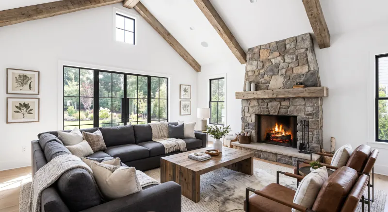 148 Maple Ave living room