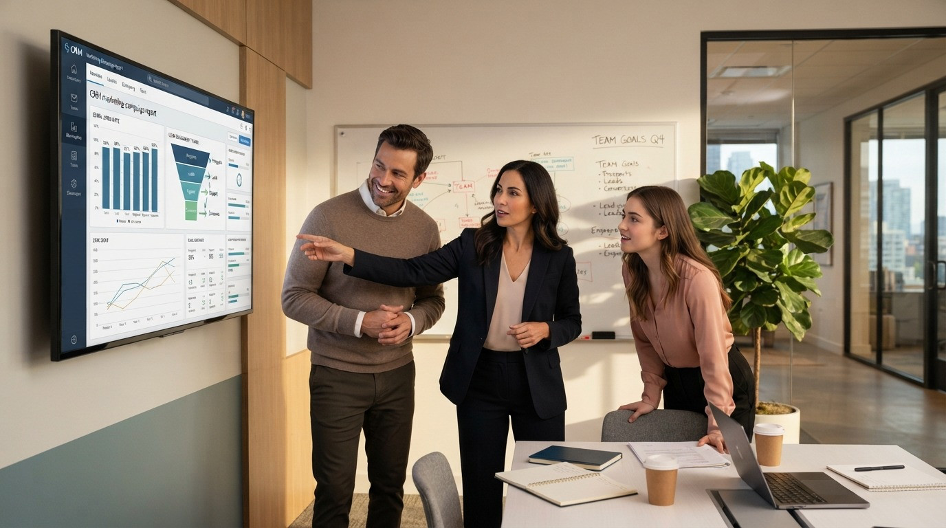 crm marketing software team review real estate 2026