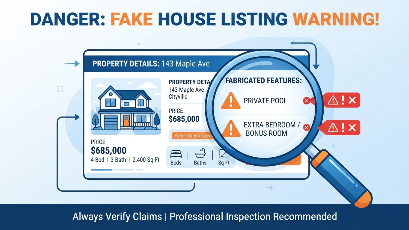 ai hallucination risk real estate listings warning highlights infographic