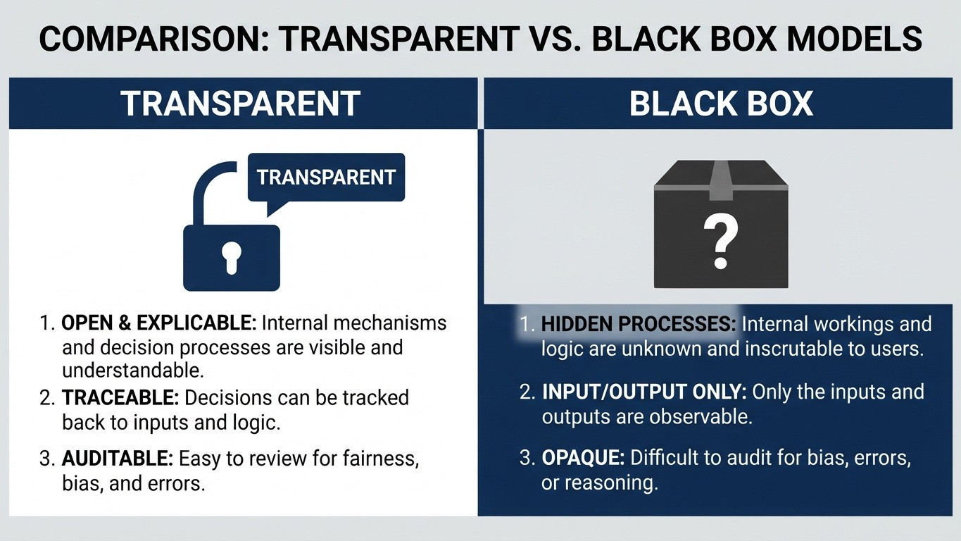 transparent ai assistant versus black box ai comparison for real estate agents