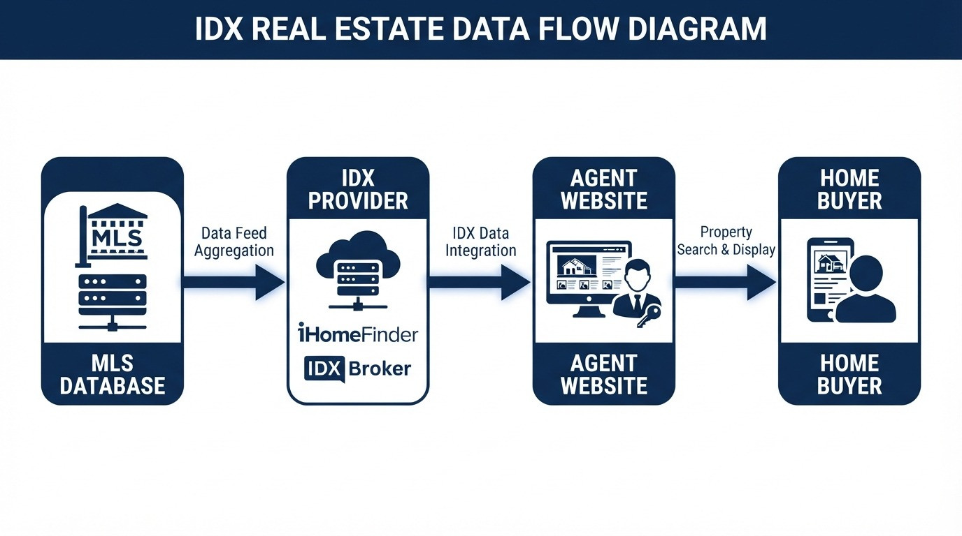 idx real estate data flow diagram 2026