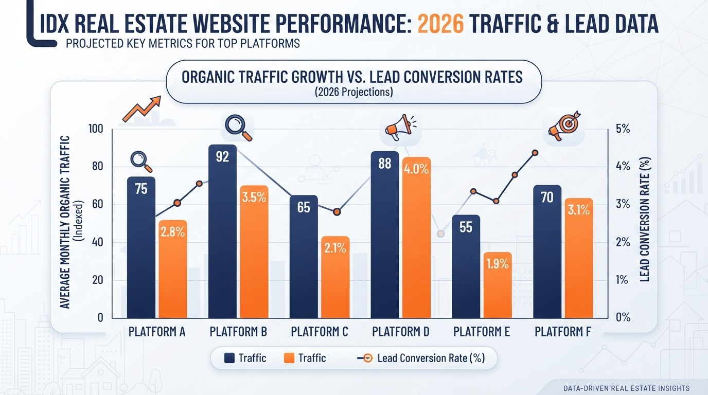 idx real estate websites performance statistics 2026