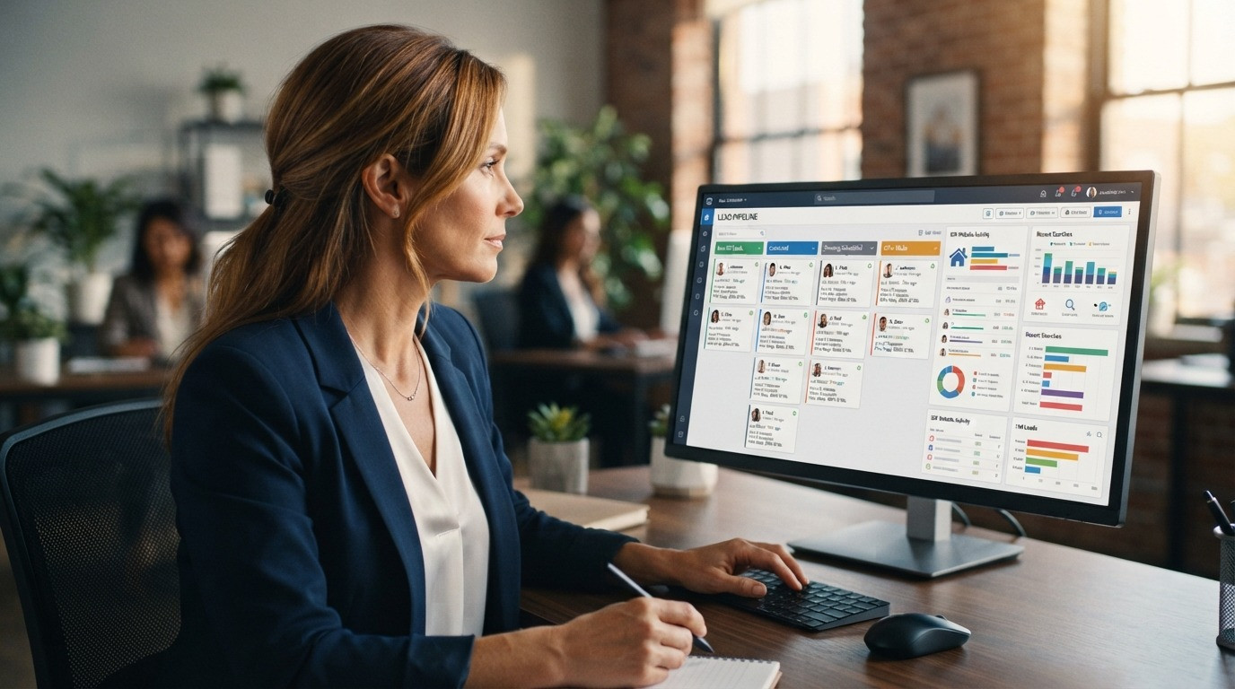real estate crm with idx dashboard review 2026
