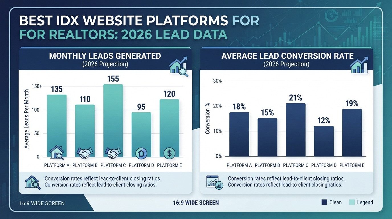 best idx website for realtors lead statistics 2026