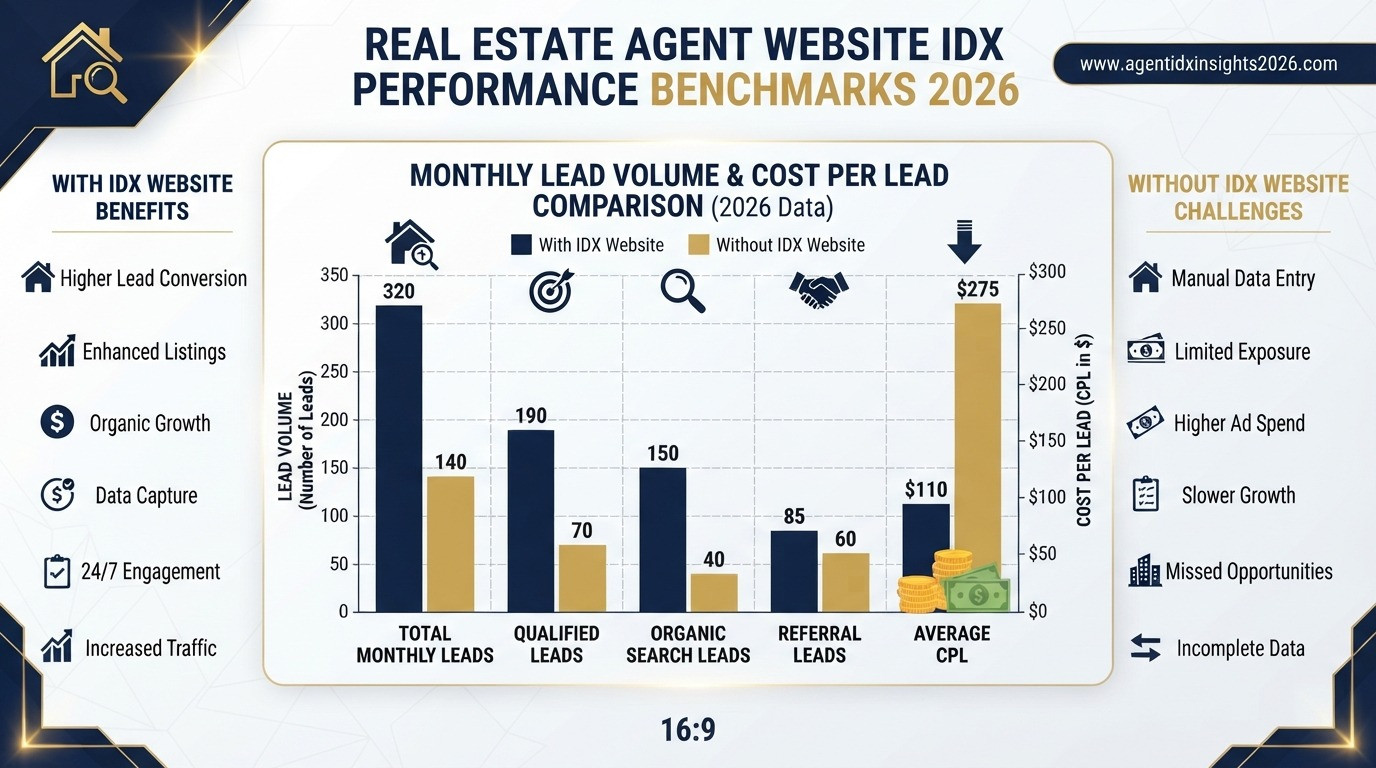 real estate agent websites with idx performance data 2026