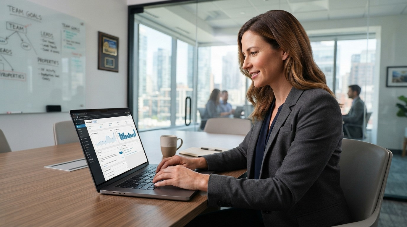 best real estate website builder admin dashboard 2026