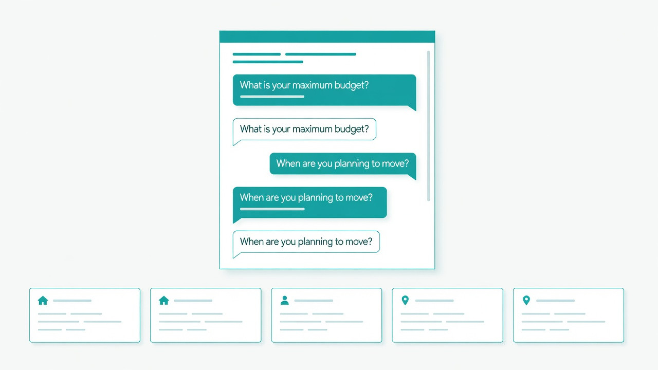 Dedicated real estate chatbot with purpose-built lead qualification