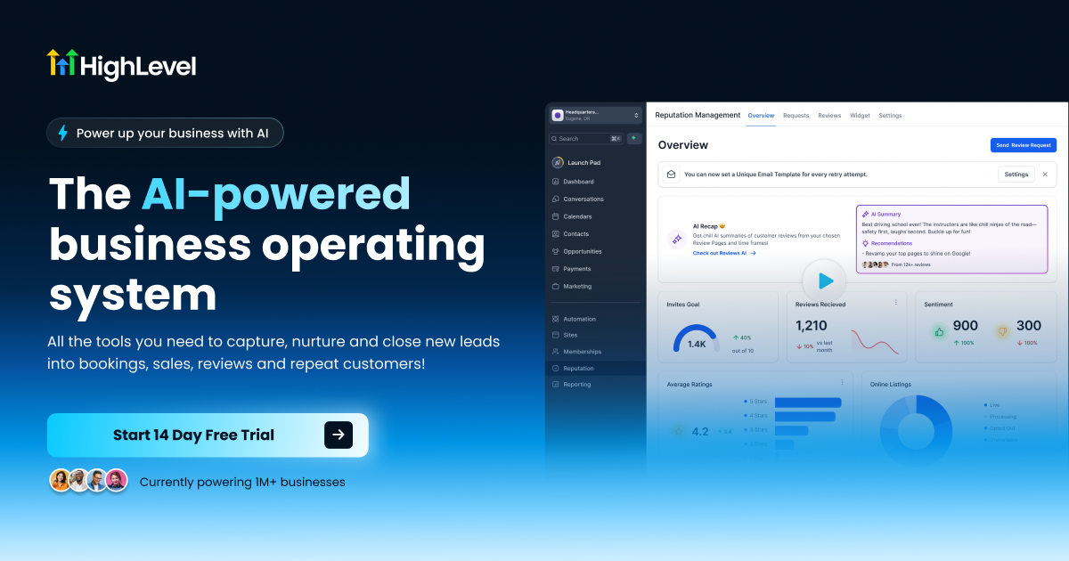 GoHighLevel platform overview for real estate agents