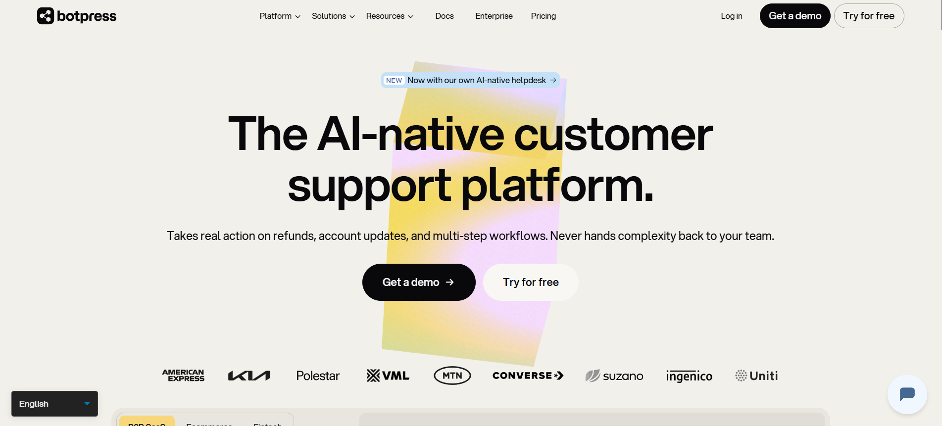 Botpress AI chatbot builder for real estate technical teams