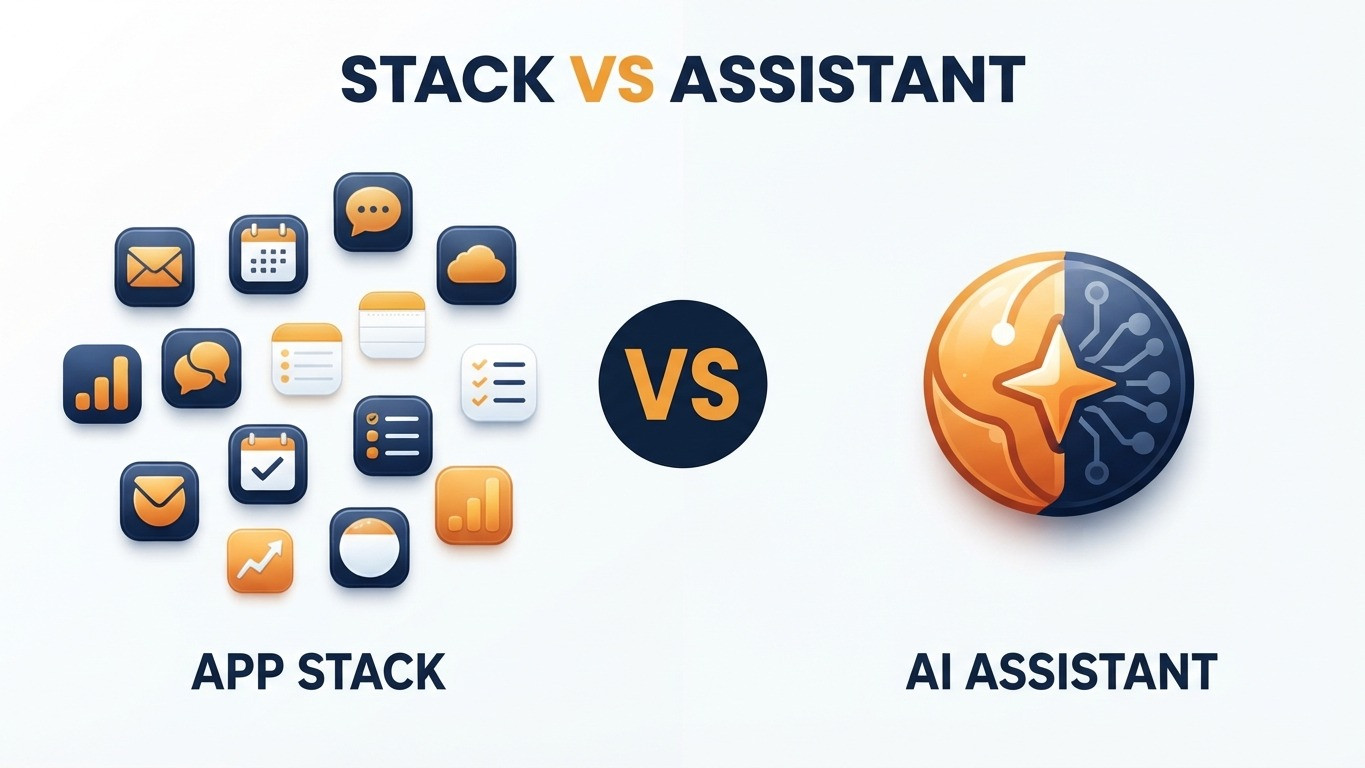 software stack versus consolidated ai assistant comparison