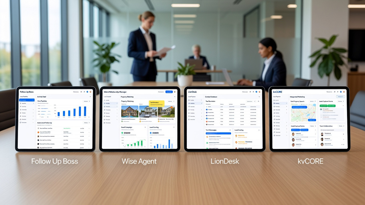 crm for real estate agents top platforms comparison 2026