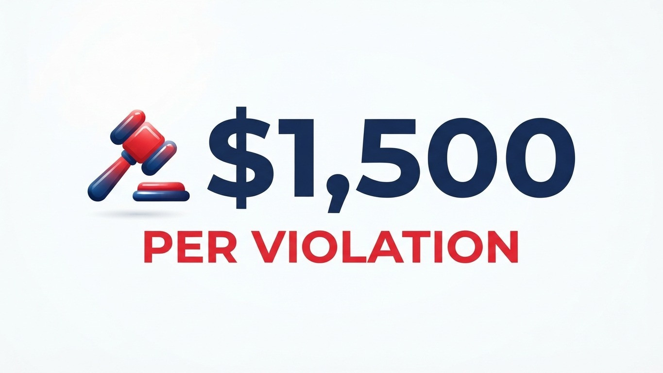 tcpa compliance for real estate agents penalty statistics