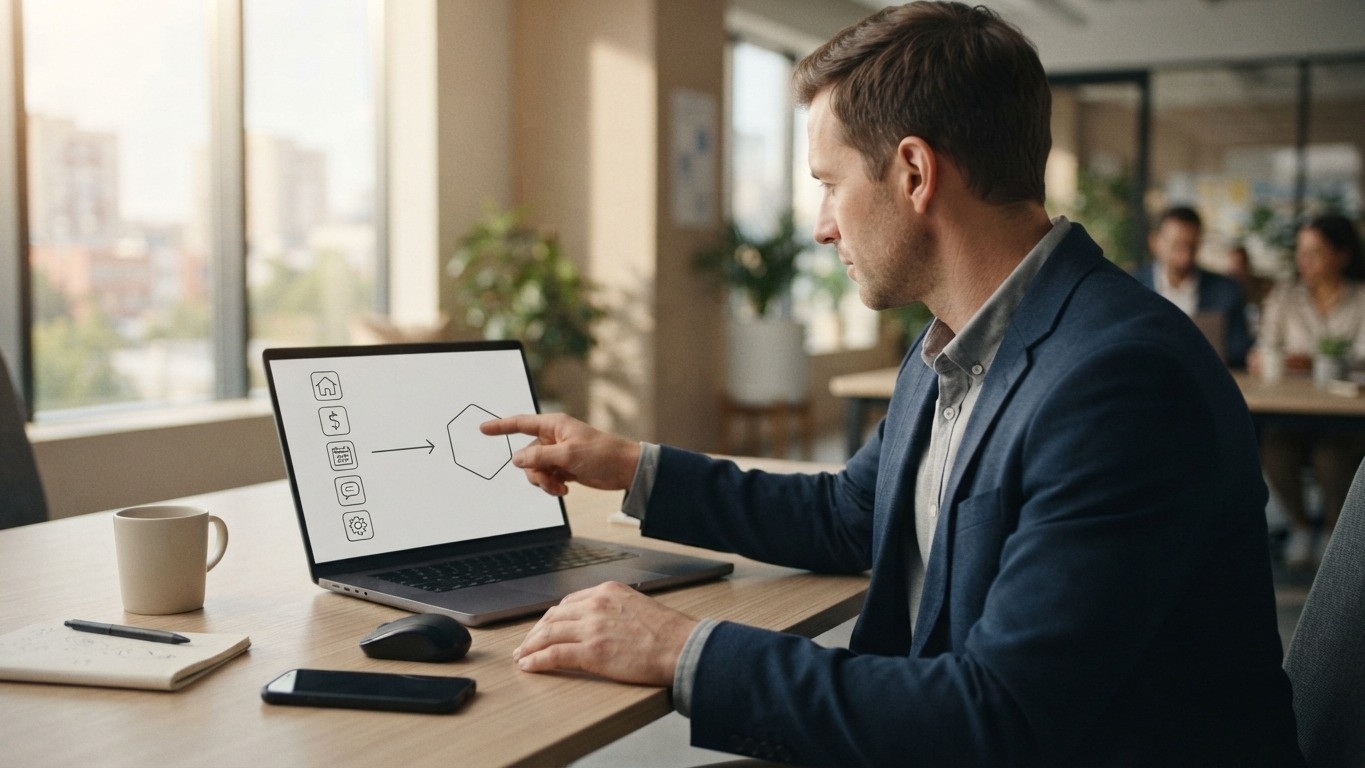 agent comparing separate software subscriptions to bundled platform costs
