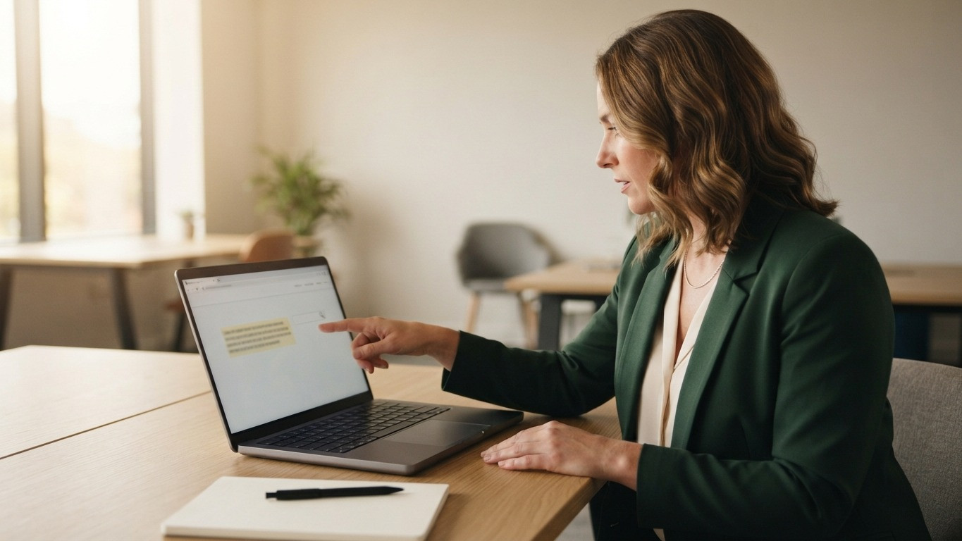 agent updating website content to answer buyer questions ai tools search for