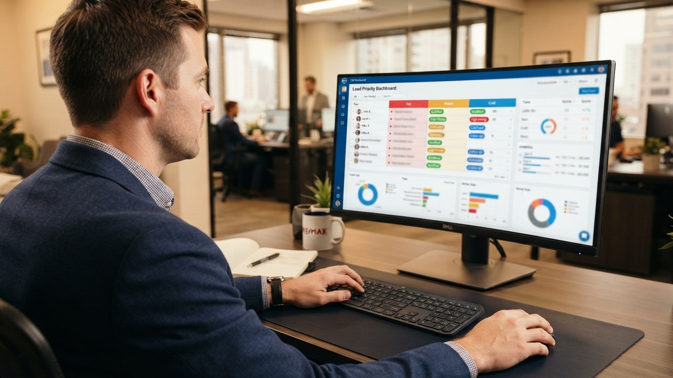 seller lead prioritization real estate pipeline CRM demo