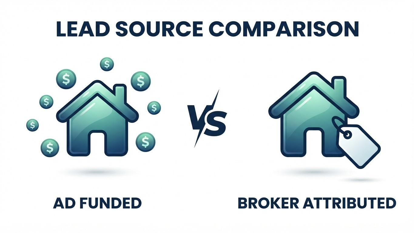 portal ad funded search versus mls broker attributed ai search comparison