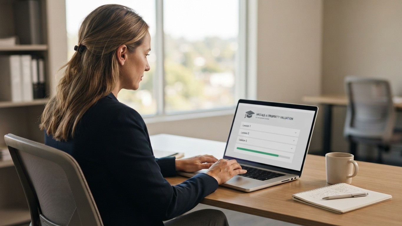 ai academy role based learning mls subscribers agent completing role based ai training module