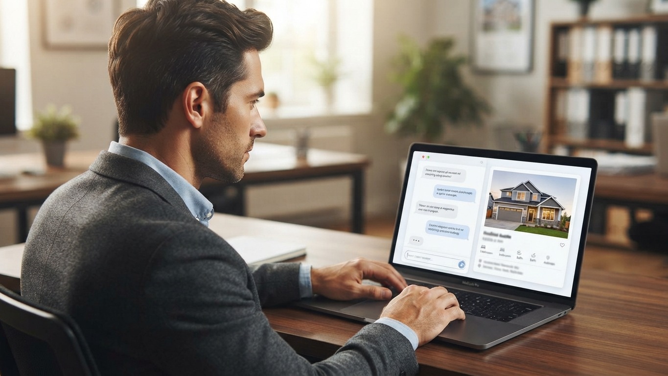 google home listing ads real estate agent leads CRM demo