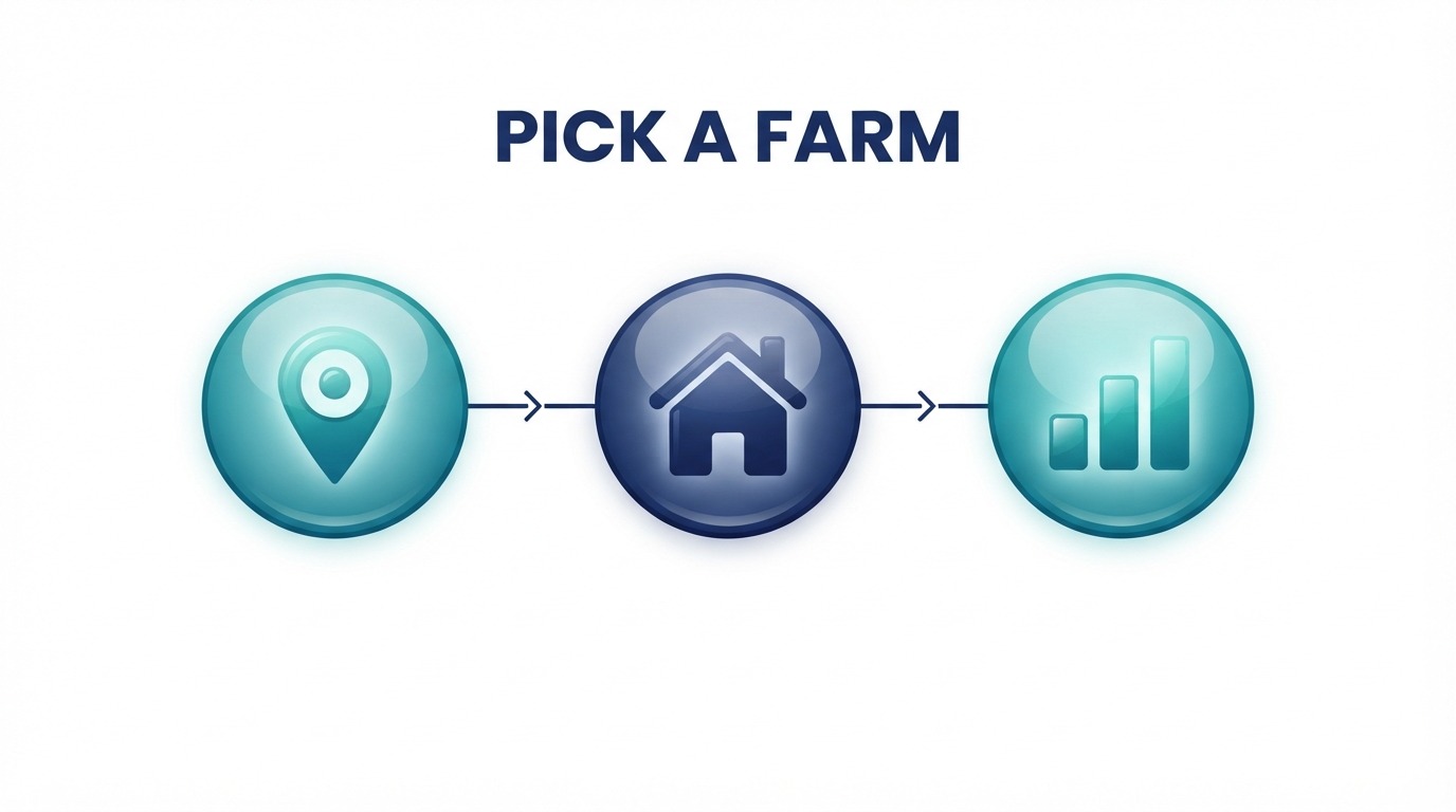 Real Estate Farming: How to Pick a Farm and Work It for a Year