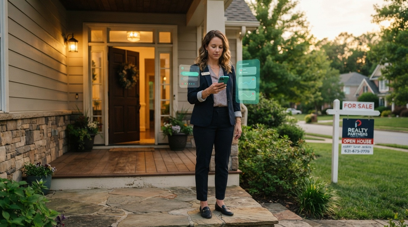 ai post-tour follow-up assistant real estate crm hero